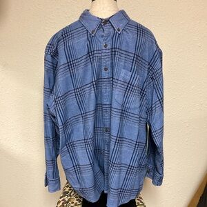 Lands’ End Blake Shelton men’s flannel shirt